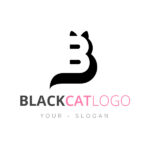 Black-Cat-Logo-Template