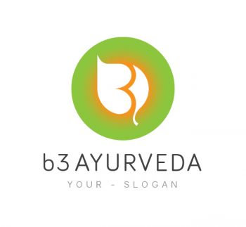B3 Ayurveda Logo & Business Card Template