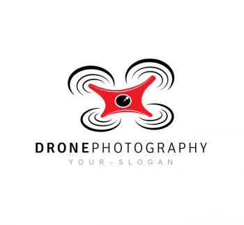 Drone Photography Logo & Business Card Template