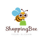 Shopping-Bee-Logo-Template