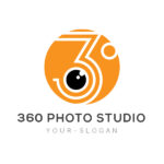 360-Photo-Studio-Logo-Template