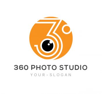 360 Photo Studio Logo & Business Card Template