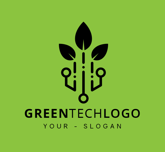 Ready-made-Logo-Green-Tech-Black
