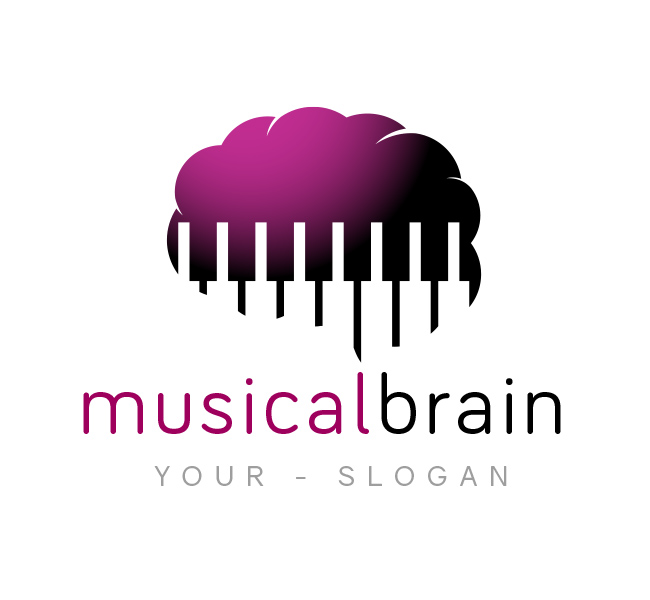 Music-Brain-Logo-Template