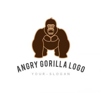 Gorilla Logo & Business Card Template