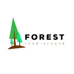 Forest-Resort-Logo-Template