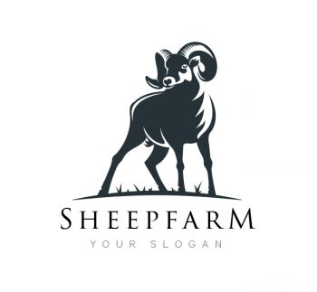 Sheep Farm Logo & Business Card Template