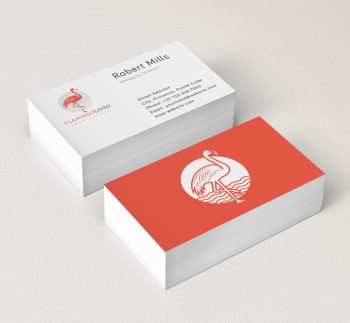 Flamingo-Business-Card-Mockup