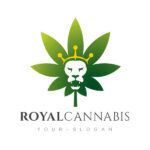 Royal Cannabis Logo & Business Card Template