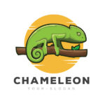 Green-Chameleon-Logo-Template
