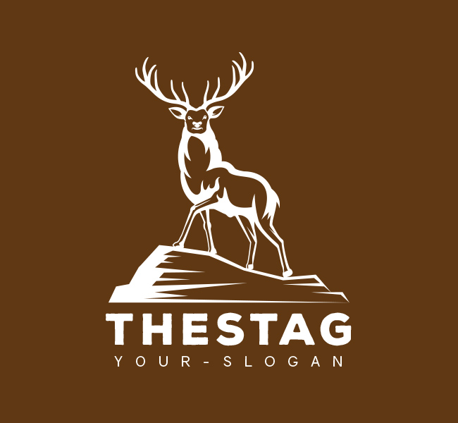 The Stag Logo & Business Card Template - The Design Love
