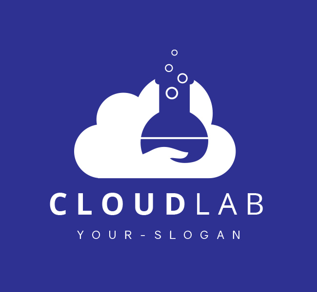 Pre-Designed-Logo-Cloud-Labs-White