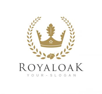 Royal Oak Logo & Business Card Template