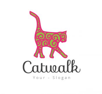 Catwalk Logo & Business Card Template