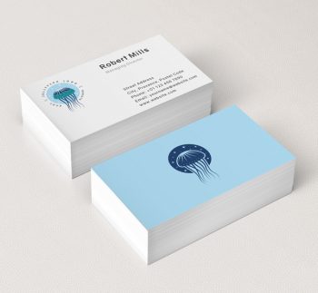 Jellyfish-Business-Card-Mockup