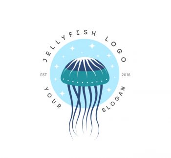 Jellyfish Logo & Business Card Template