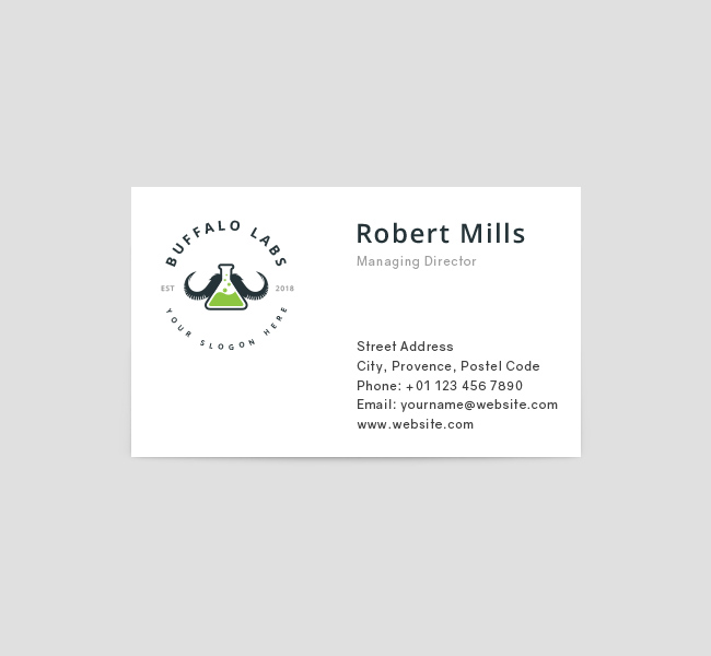 Buffalo-Labs-Business-Card-Template-Front