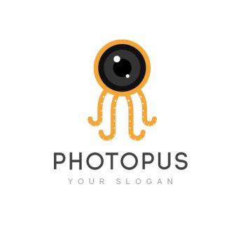 Octopus Photography Logo & Business Card Template