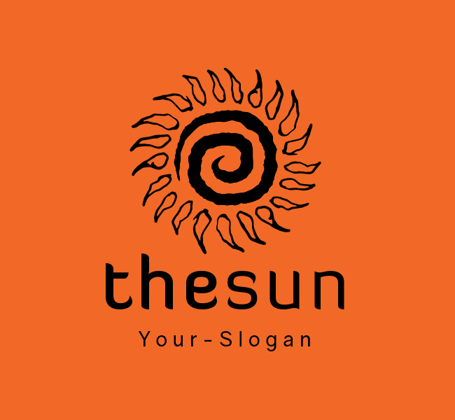Stock-Logo-Abstract-Sun