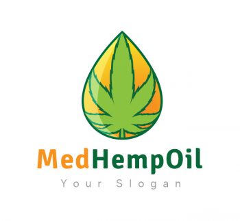 Hemp Oil Logo & Business Card Template