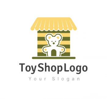 Toy Shop Logo & Business Card Template