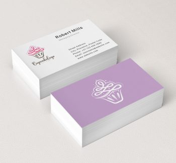 Cupcake-Business-Card-Mockup
