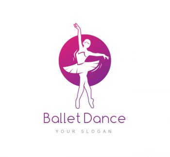 Ballet Dance Logo & Business Card Template