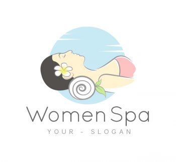 Women Spa Logo & Business Card Template