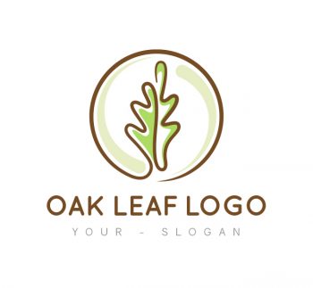 Oak Leaf Logo & Business Card Template