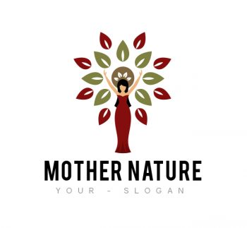 Mother Nature Logo & Business Card Template