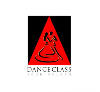 Couple Dance Logo & Business Card Template