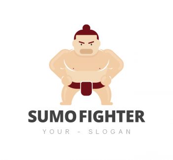 Sumo Fighter Logo & Business Card Template