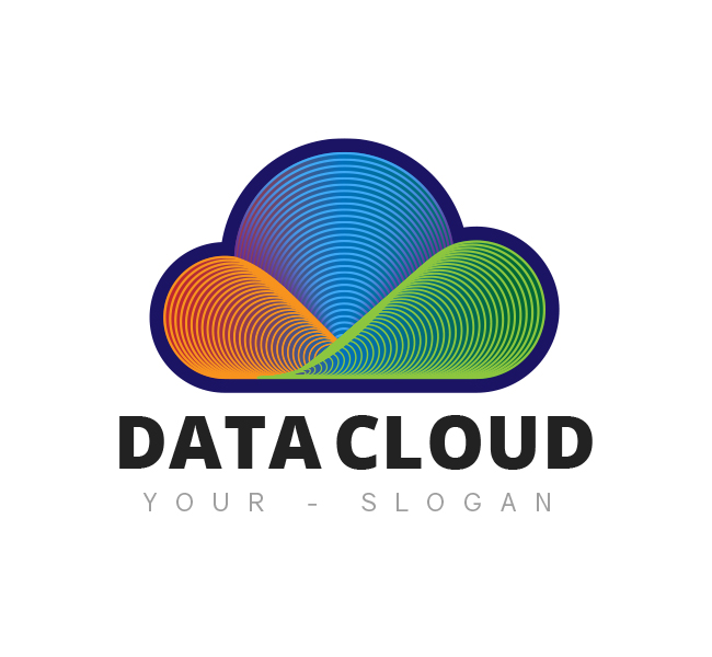 Data-Cloud-Logo-Template