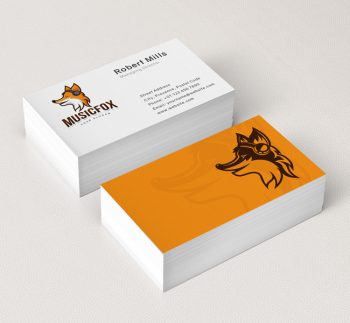 Music-Fox-Business-Card-Mockup