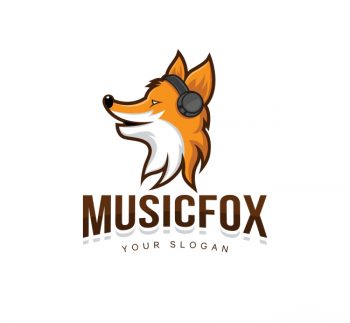 Music Fox Logo & Business Card Template