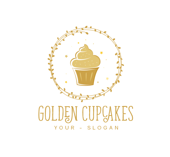 Golden-Cupcake-Logo
