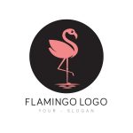 Flamingo-Logo-Template