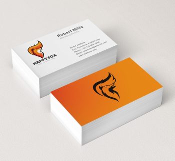 Happy-Fox-Business-Card-Mockup