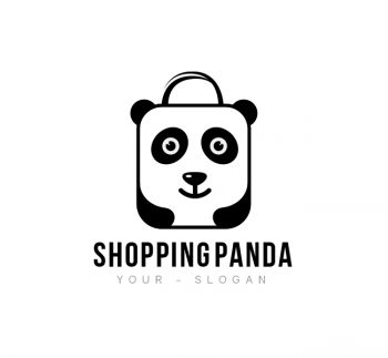 Shopping Panda Logo & Business Card Template