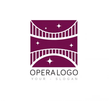 Opera Logo & Business Card Template