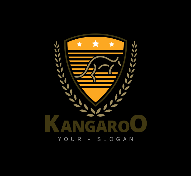 Kangaroo-Sports-Startup-Logo