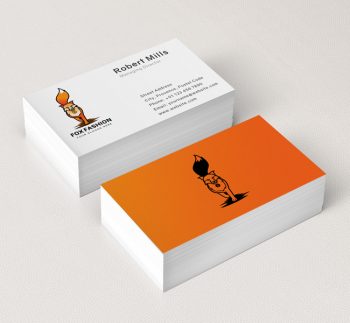 Fashion-Fox-Business-Card-Mockup