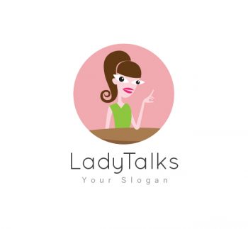 Lady Talk Logo & Business Card