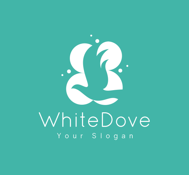 White-Dove-Pre-Designed-Logo