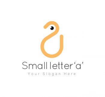 Small Letter ‘a’ Logo & Business Card