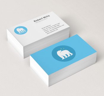 Polar-Bear-Business-Card-Mockup