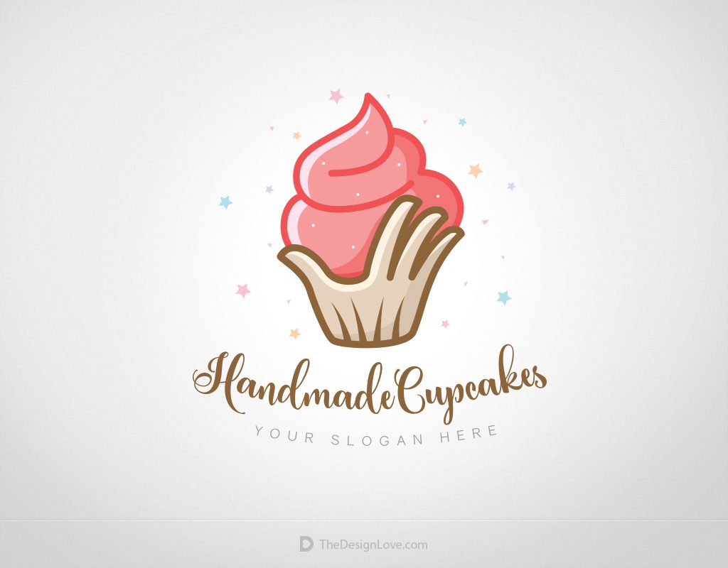20 Best Cupcake Logo Designs to Get Inspired