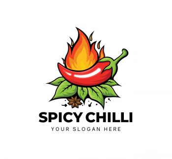 Spicy Chilli Logo & Business Card Template