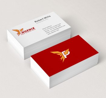 Phoenix-Bird-Business-Card-Mockup