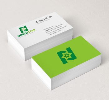 North-Star-Business-Card-Mockup